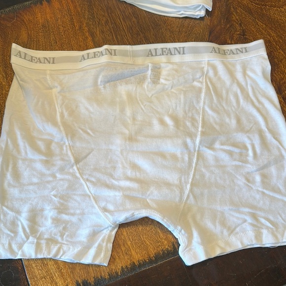 Alfani White Boxer Briefs x4 size XL New - Picture 3 of 3
